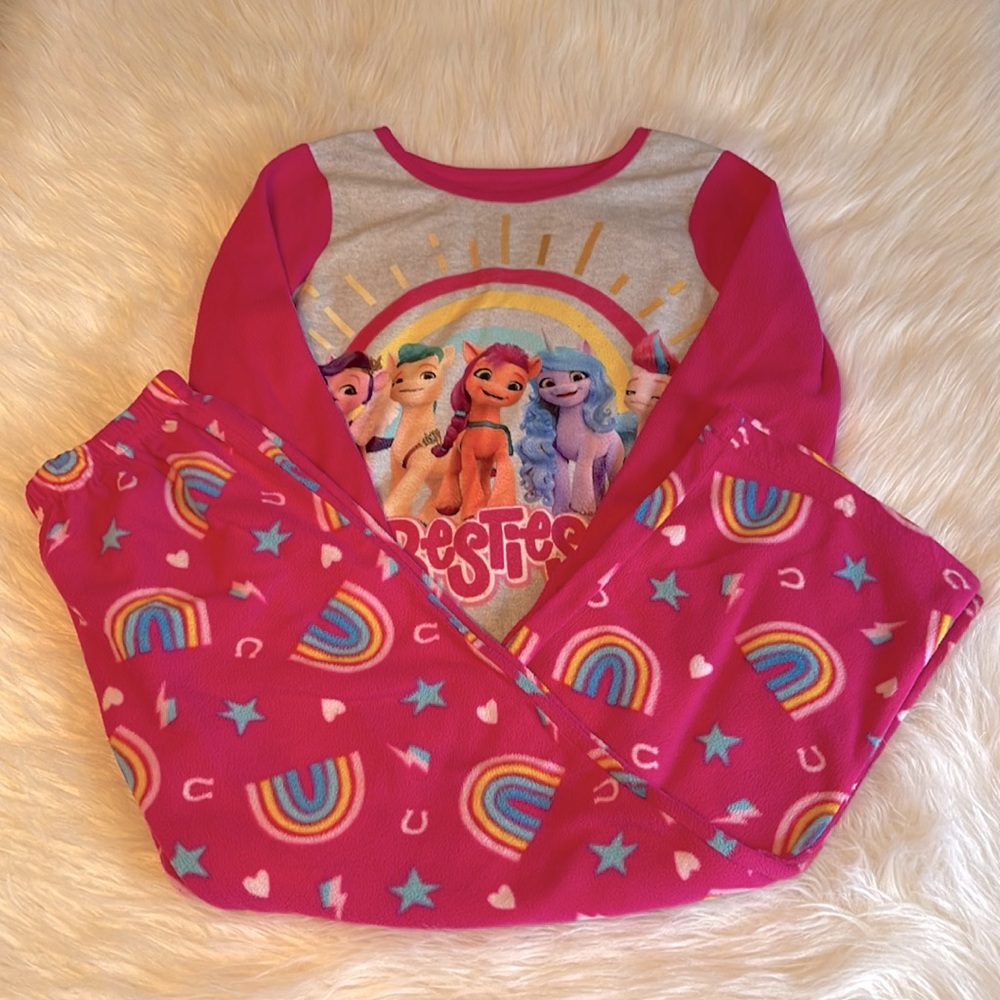 Girls 10 My Little Pony Pajama Set